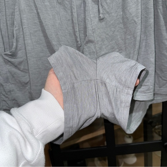 Tommy John lounge shorts pajamas modal heather grey drawstring downtime - Picture 5 of 6